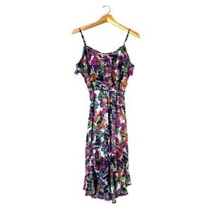 GB Hi Lo Floral Summer Dress S